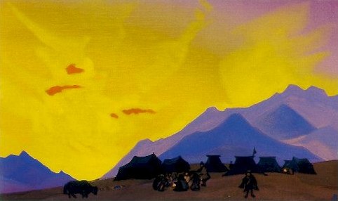 Tibetan Camp — Nicholas Roerich