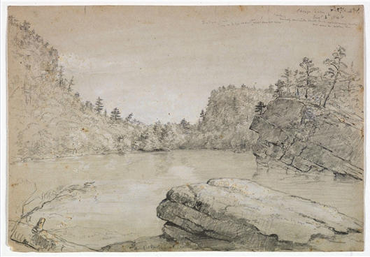 Shongo Lake — Thomas Cole