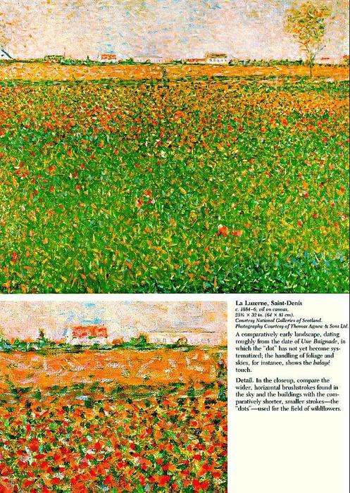 Lucerne (also Known As Alfalfa Field) — Georges Seurat