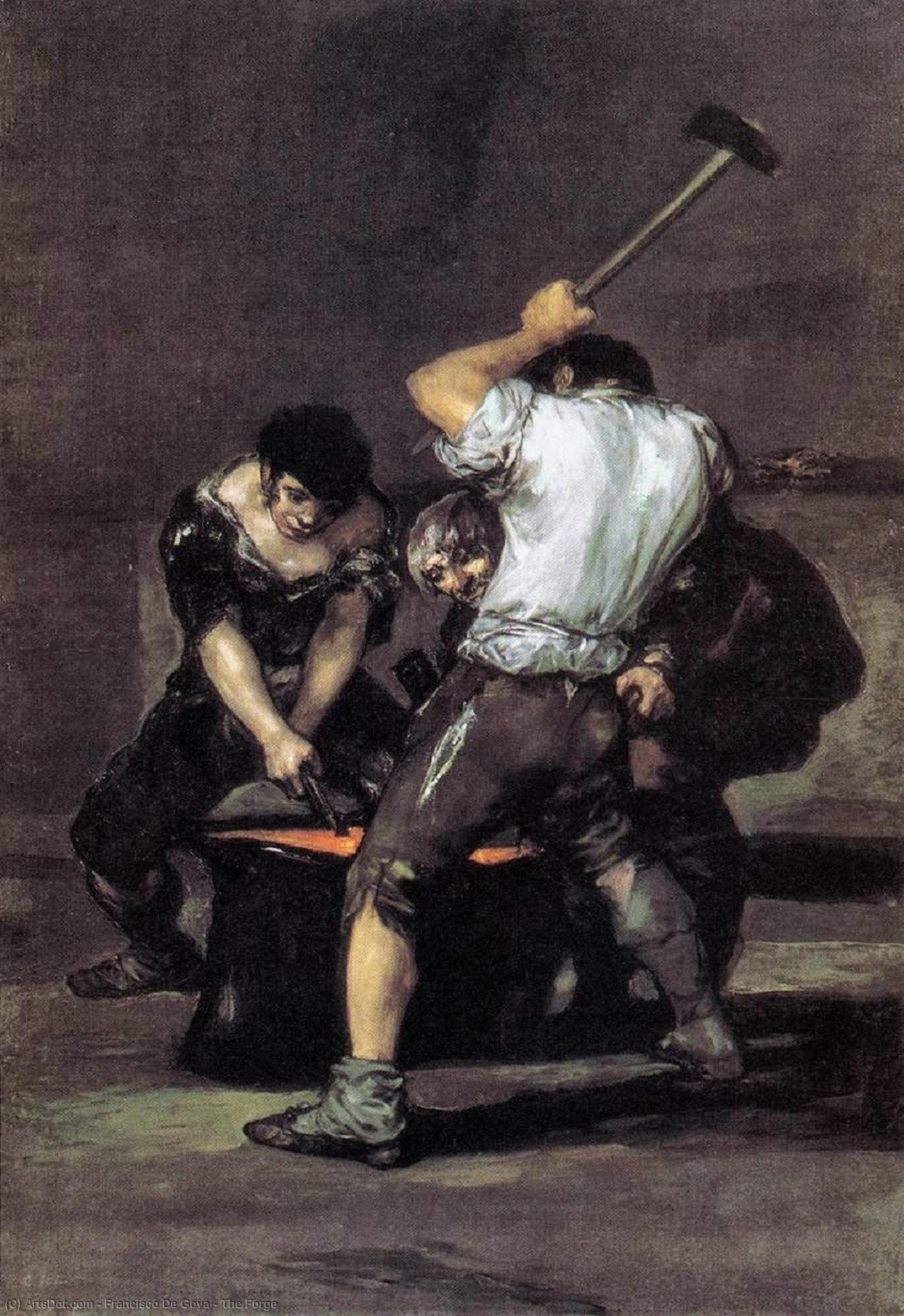 The Forge — Francisco José De Goya Y Lucientes