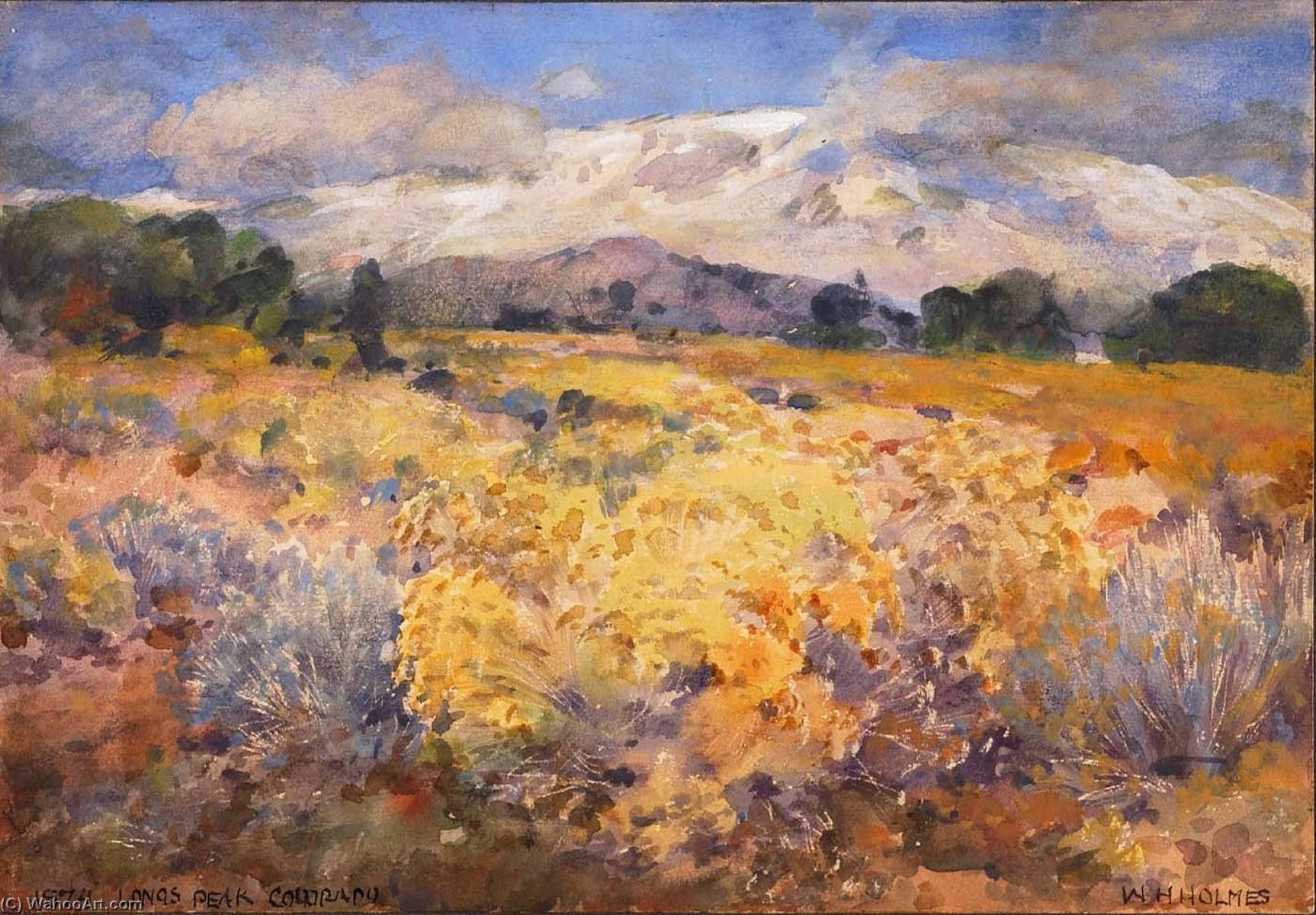 Long's Peak, Colorado, 1874 — William Henry Holmes