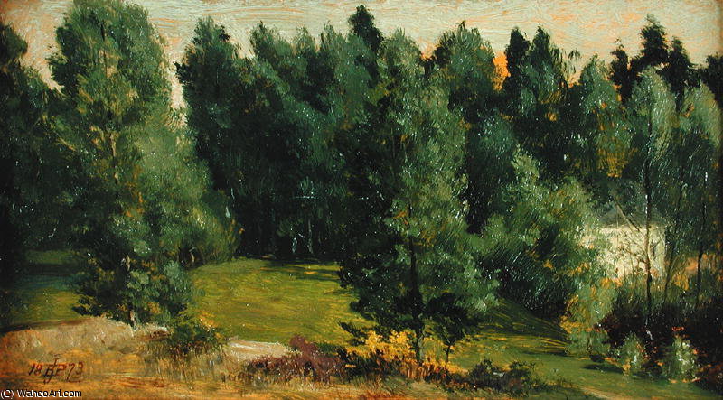A Wooded Landscape — Sir Edward John Poynter