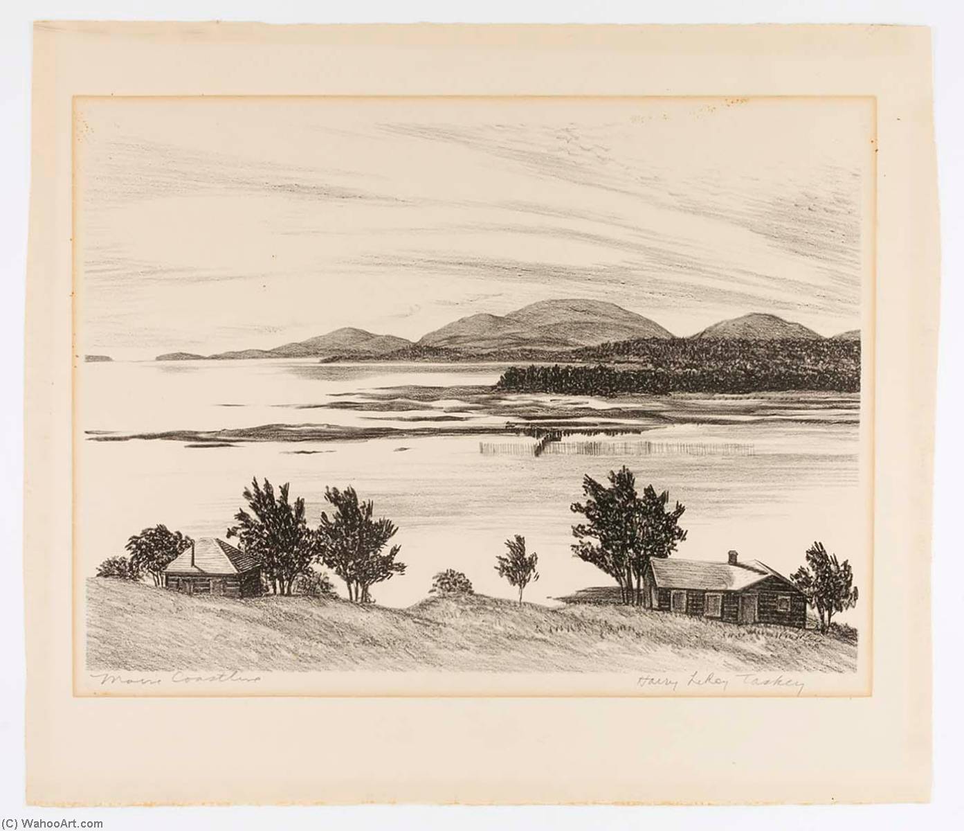 Maine Coastline — Harry Leroy Taskey