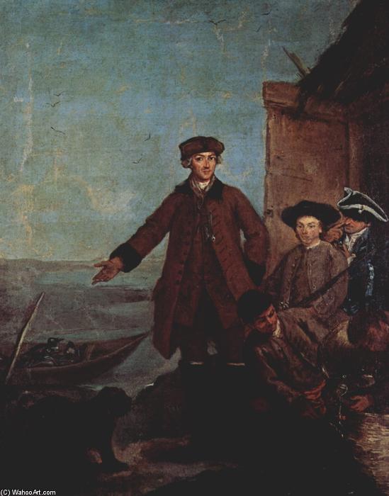 The Awakening For Hunting — Pietro Longhi