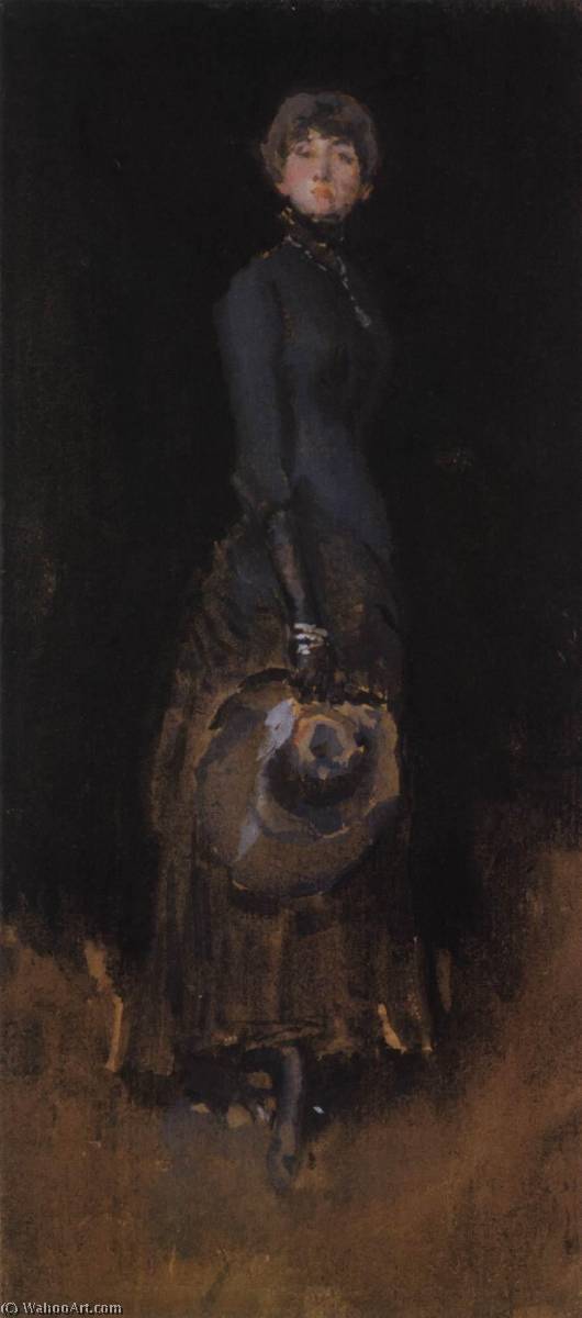 Lady In Grey — James Abbott Mcneill Whistler
