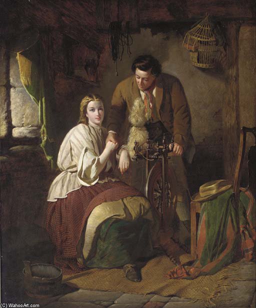 A Cottage Courtship — William Henry Midwood