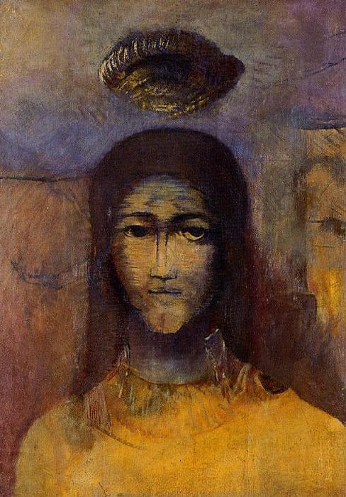 Mysterious Head — Odilon Redon