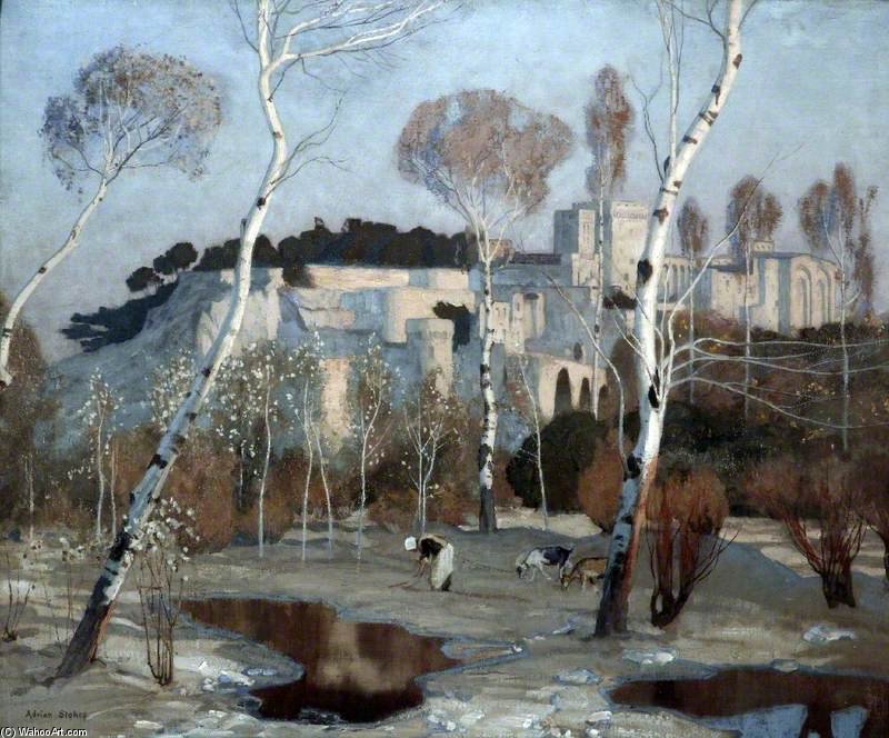Popes' Palace, Avignon, France — Adrian Scott Stokes