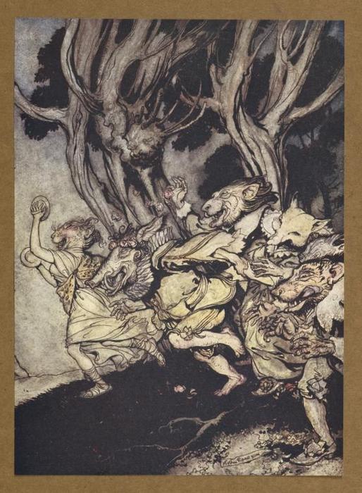 Comus 2 — Arthur Rackham
