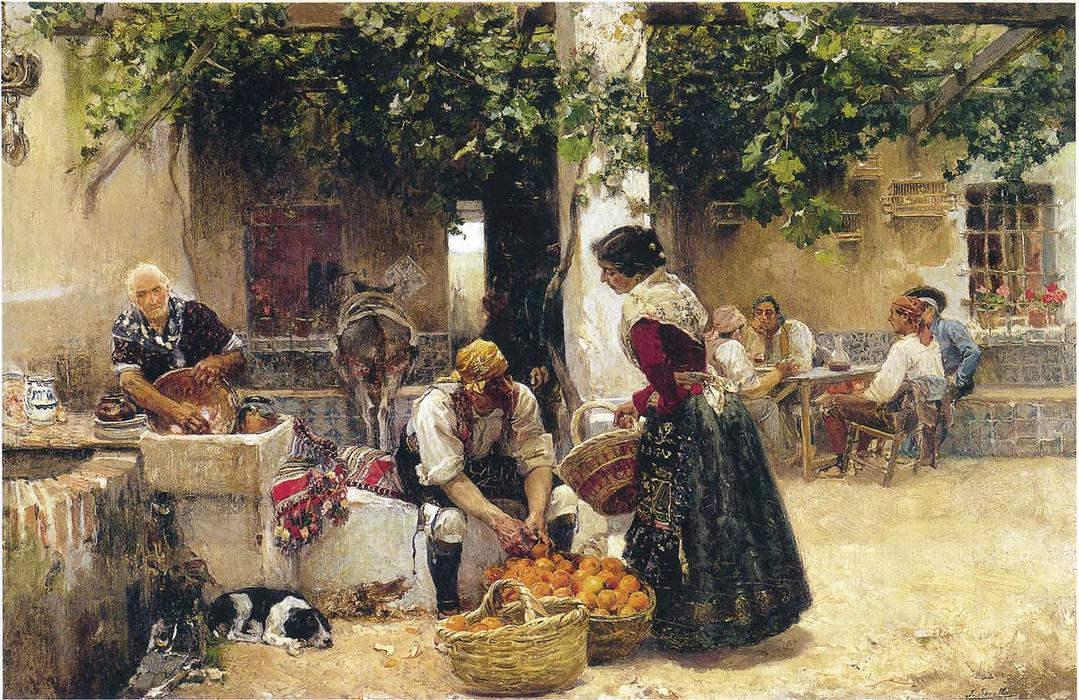 Orange Seller — Joaquín Sorolla Y Bastida
