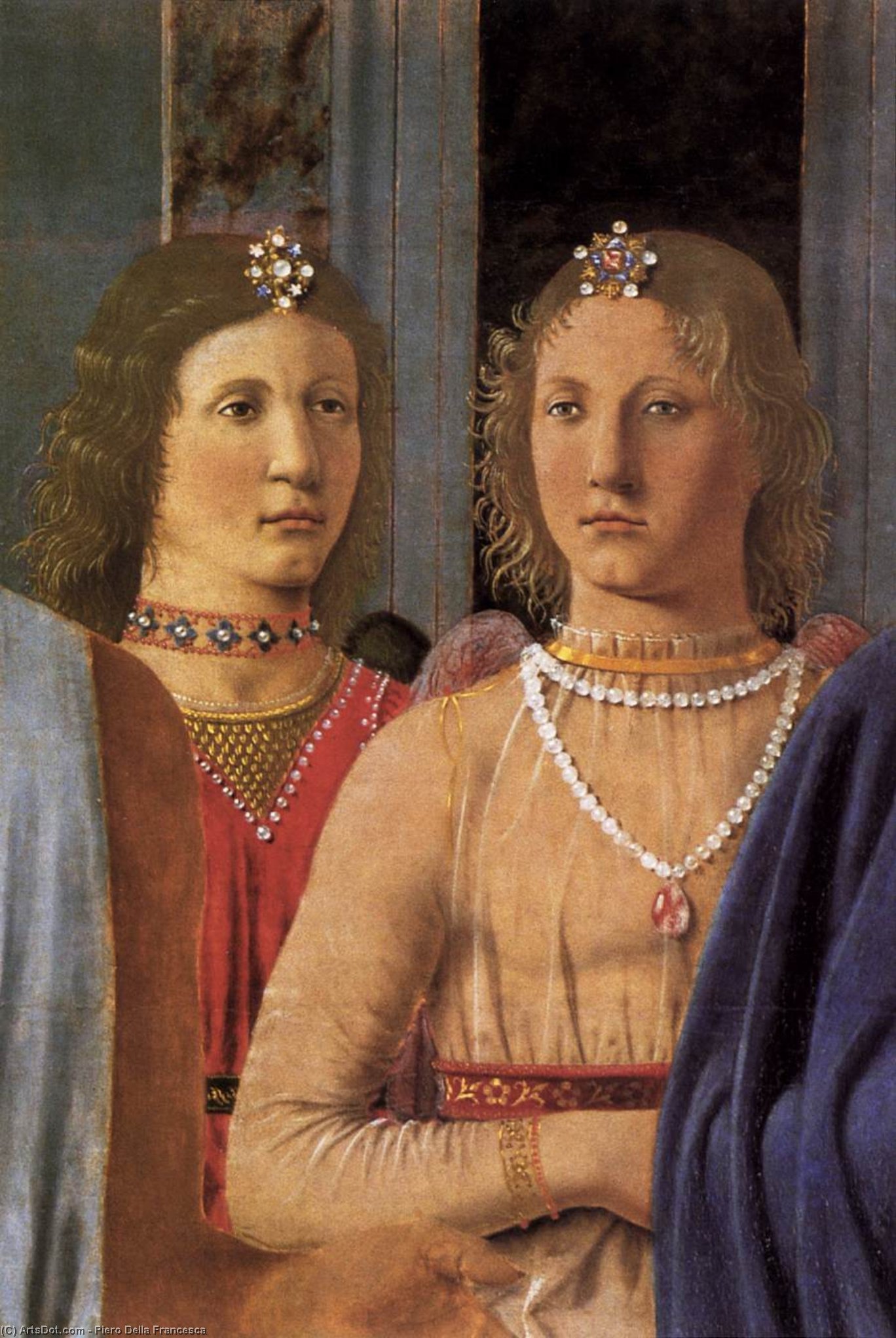 Montefeltro Altarpiece (detail) — Piero Della Francesca
