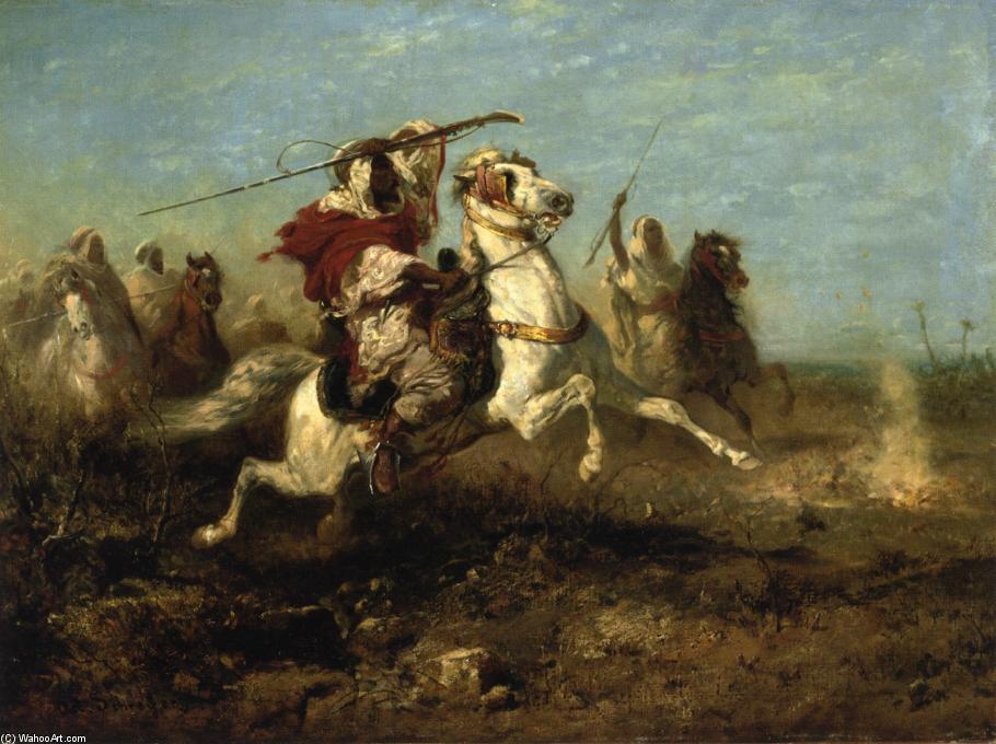 The Pursuit — Adolf Schreyer
