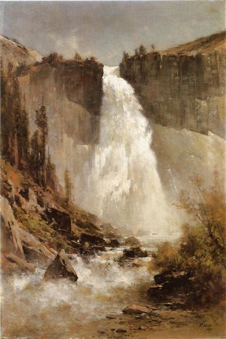 The Falls Of Yosemite — Thomas Hill