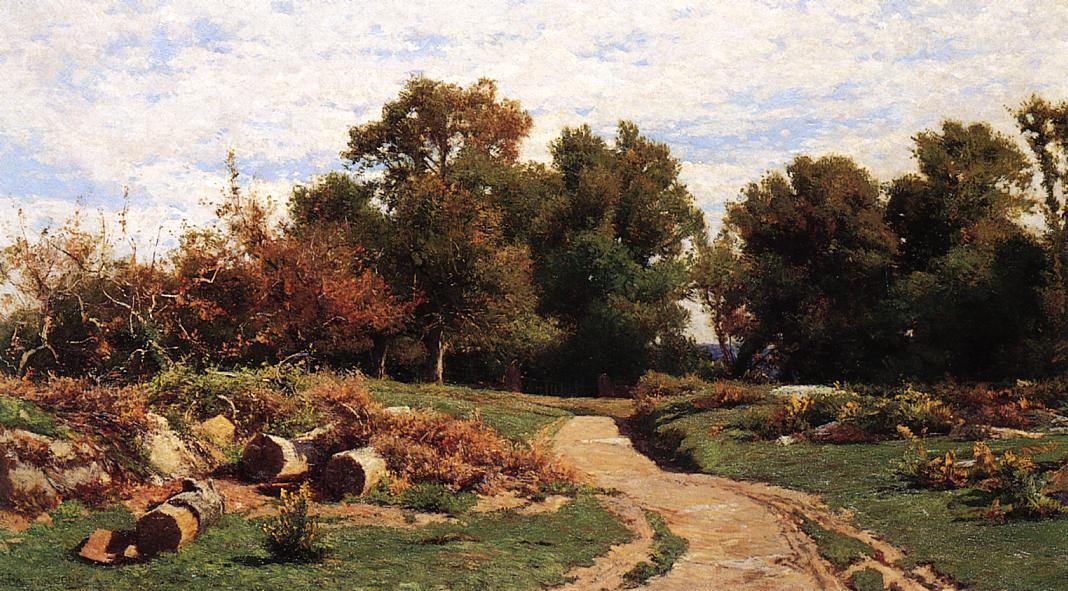 A Country Path In Summer — Hugh Bolton Jones