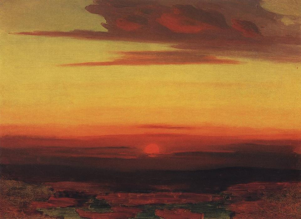 Sunset 2 — Arkhip Ivanovich Kuindzhi