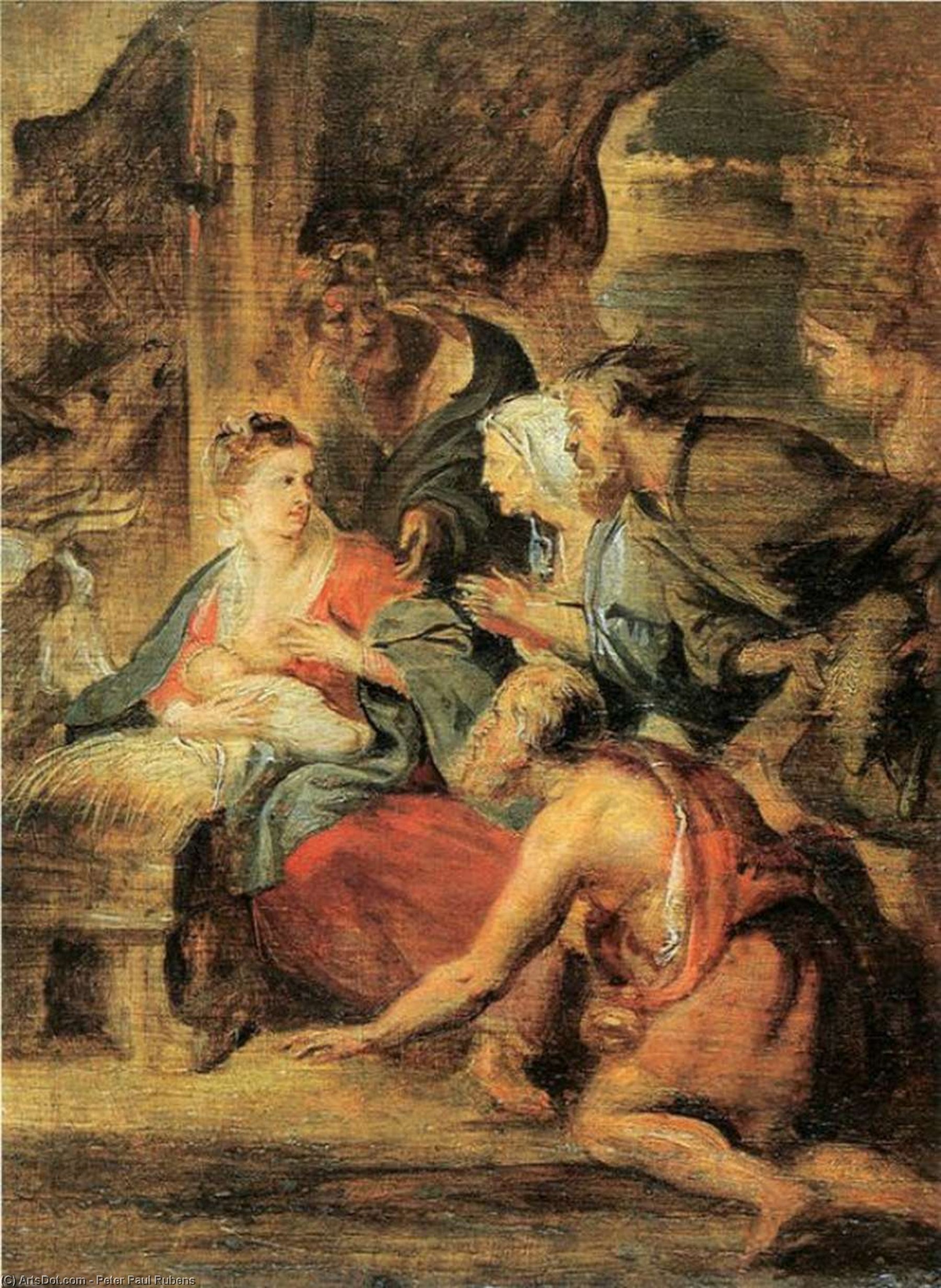 Adoration Of The Shepherds — Peter Paul Rubens