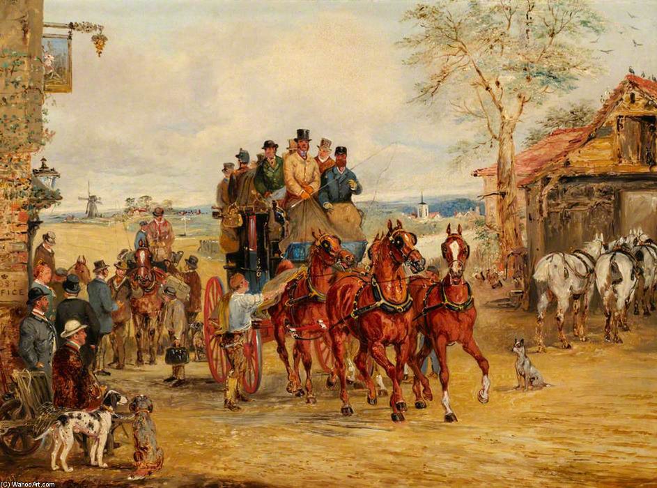 The Post Office Stage Coach — Henry Thomas Alken