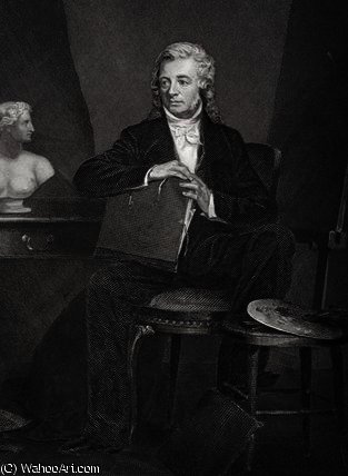 Portrait Of Washington Allston — Alonzo Chappel