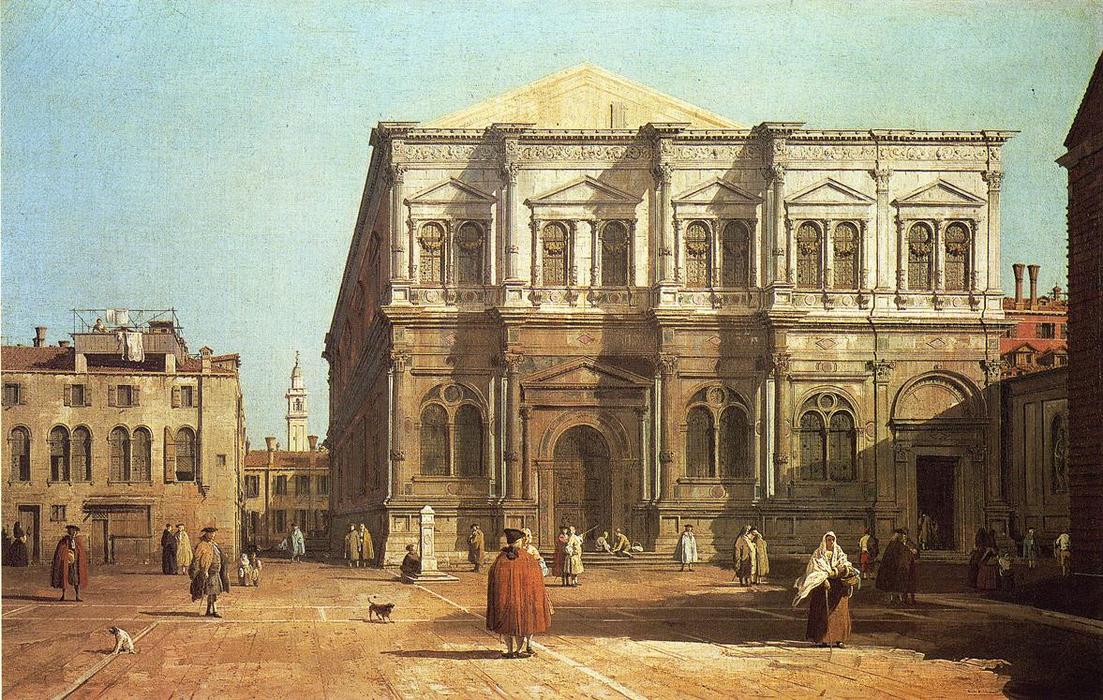 Campo San Rocco — Canaletto