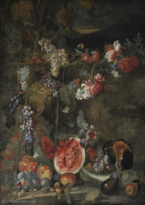 Still Life With Fruit — Michele Pace Del Campidoglio