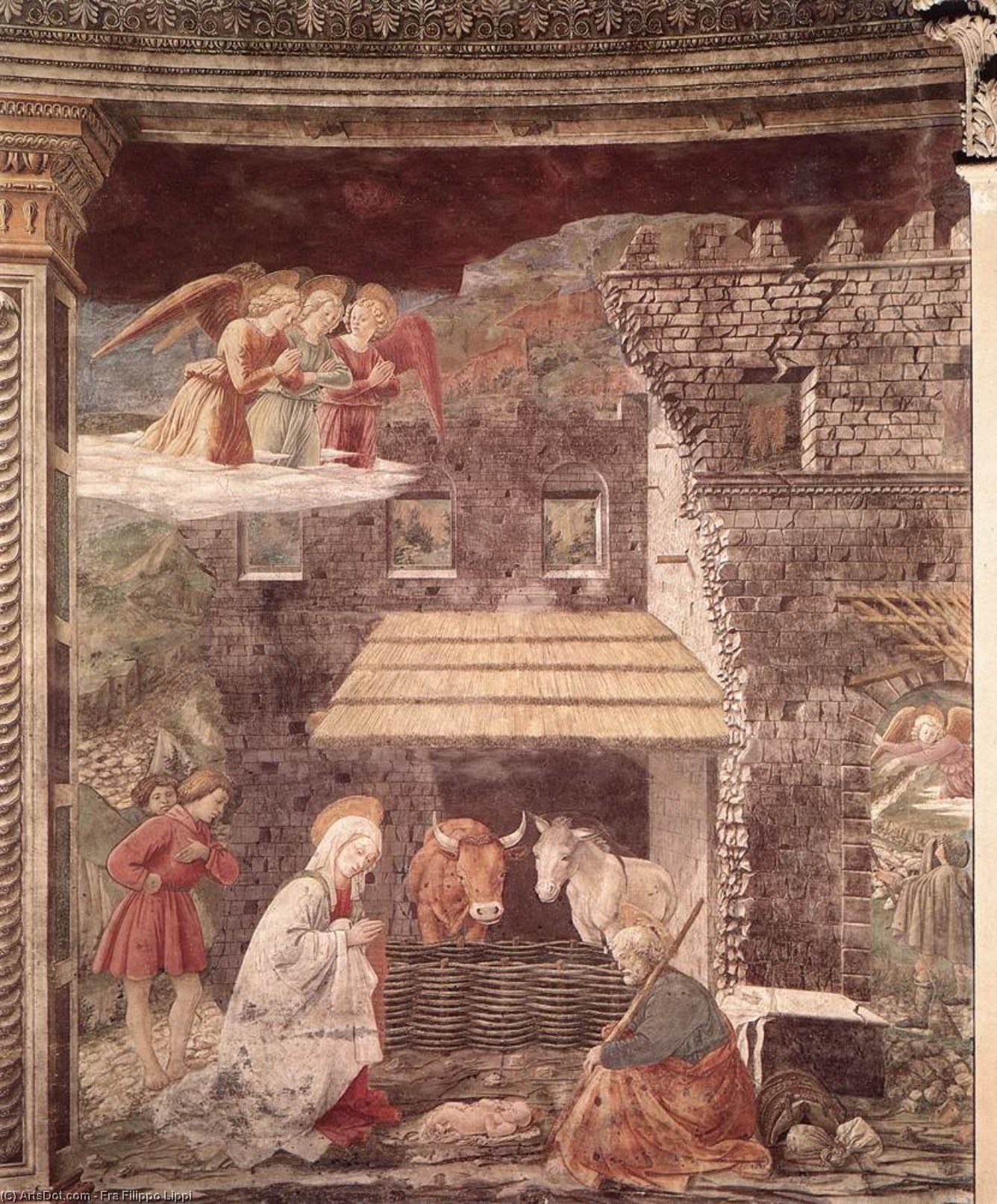 Spoleto-nativity — Filippo Di Tommaso Lippi
