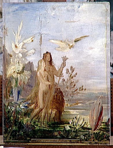 La Vie De L'humanité L'age D'or, Adam Le Midi. L'extase — Gustave Moreau