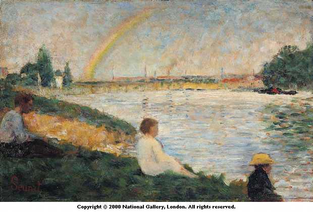 El Arcoiris, 1883 — Georges Seurat