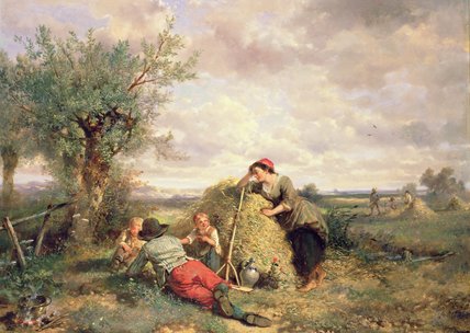 Haymaking — Johan Mari Henri Ten Kate
