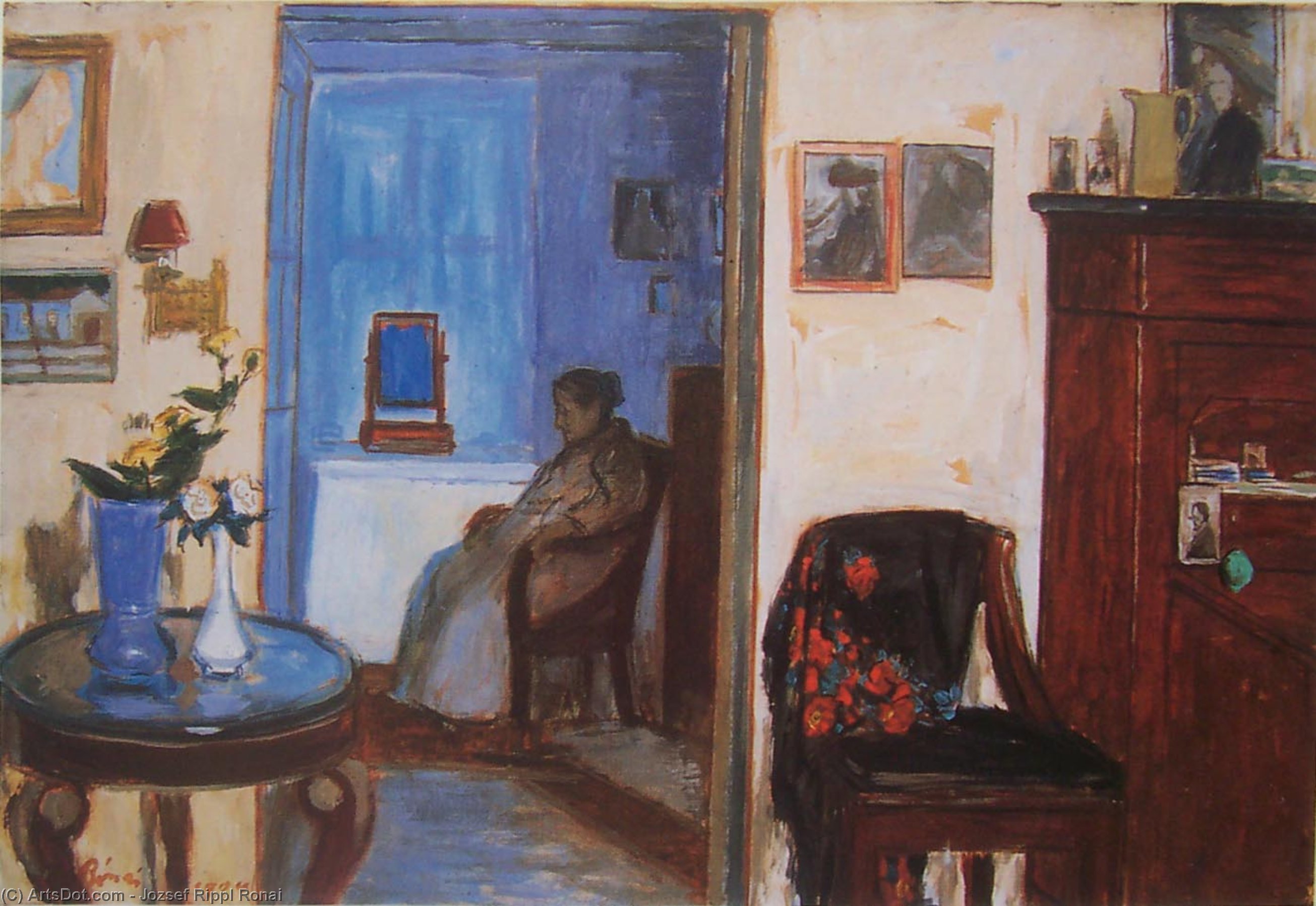 When One Lives On Memories — József Rippl-rónai