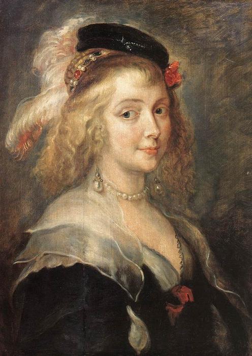 Portrait Of Helena Fourment — Peter Paul Rubens