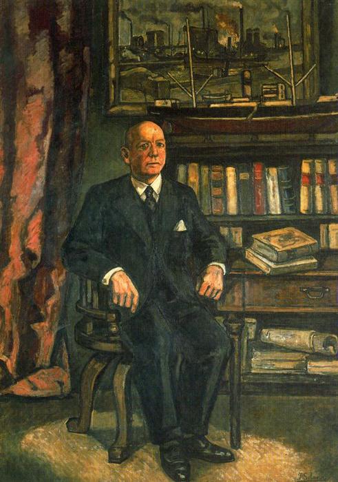 Retrato De Dvalentín Ruiz Senén — José Gutiérrez Solana