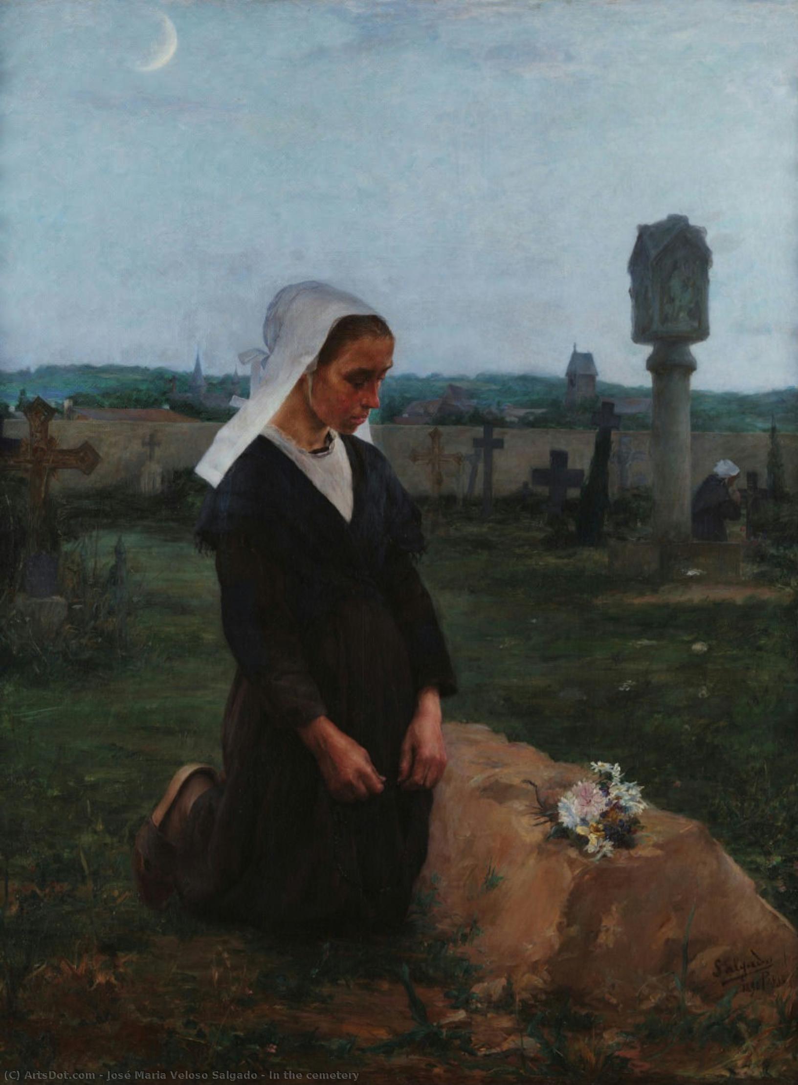 In The Cemetery — José Maria Veloso Salgado