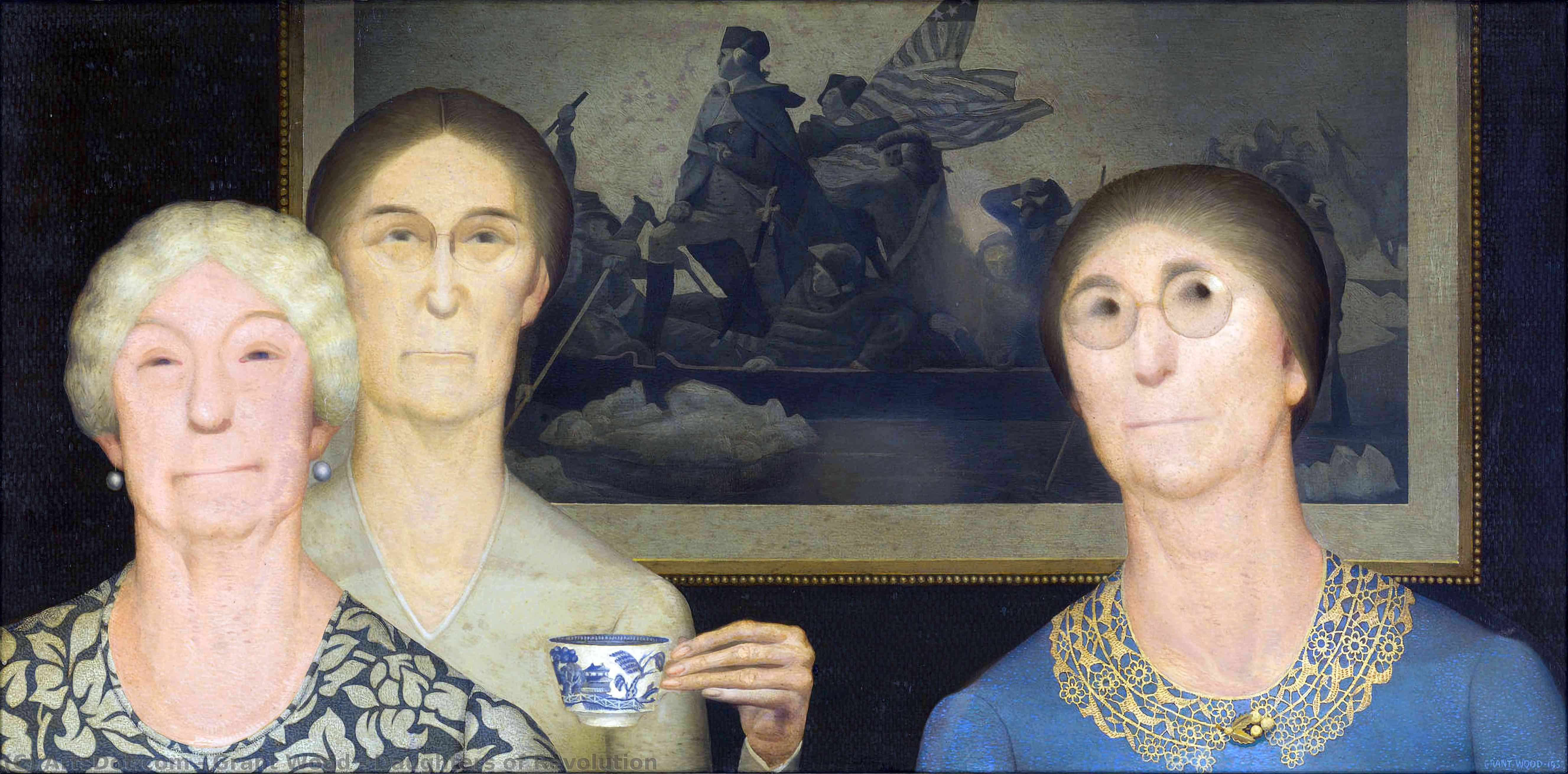 Daughters Of Revolution — Grant Wood