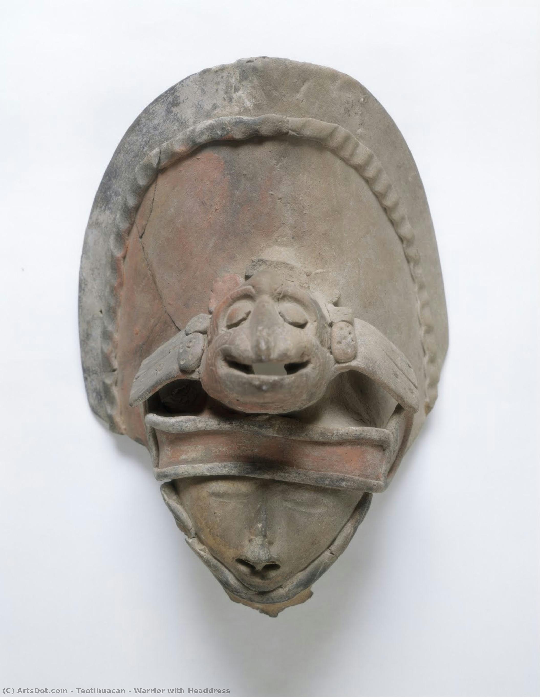 Warrior With Headdress — Teotihuacan