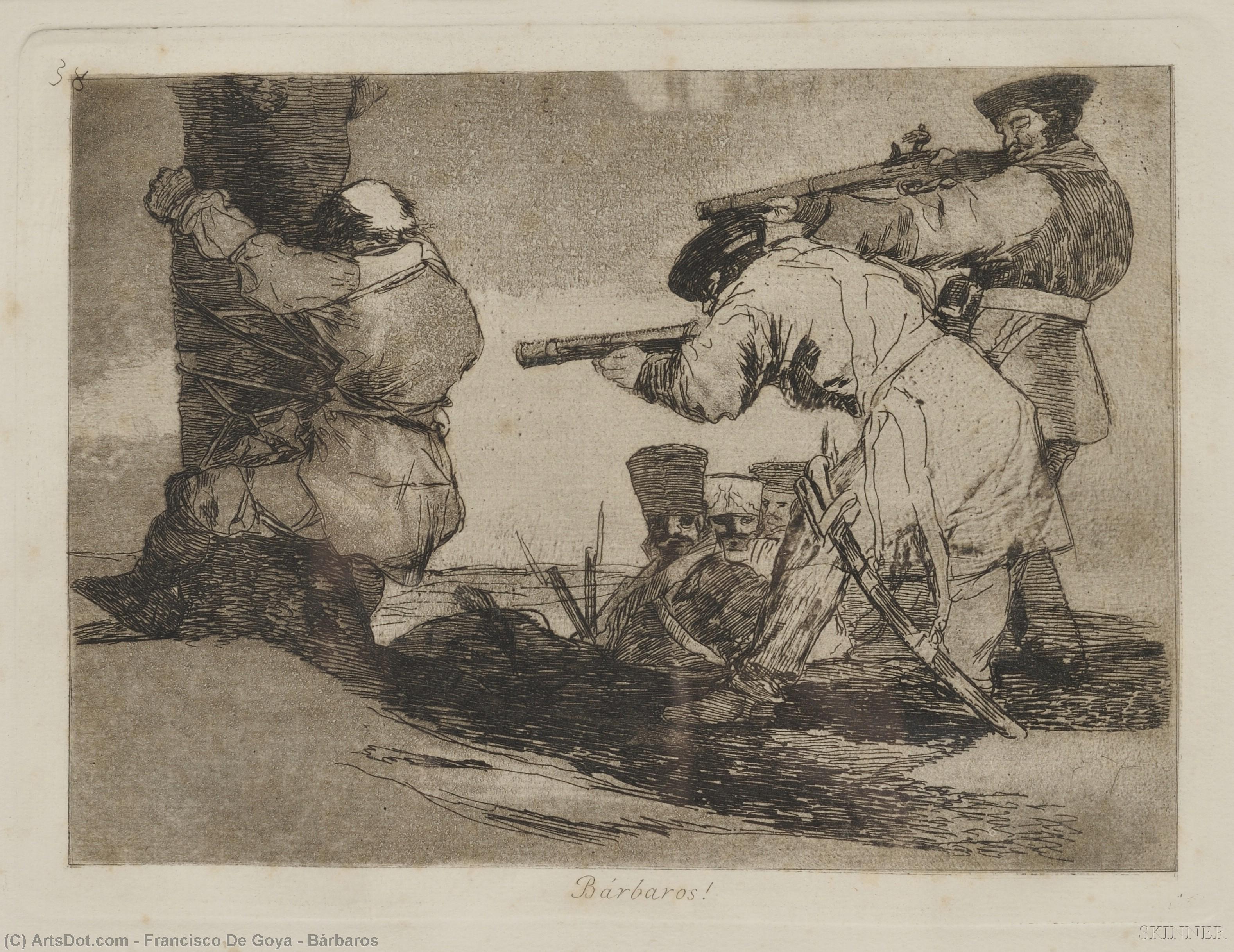 Bárbaros — Francisco José De Goya Y Lucientes