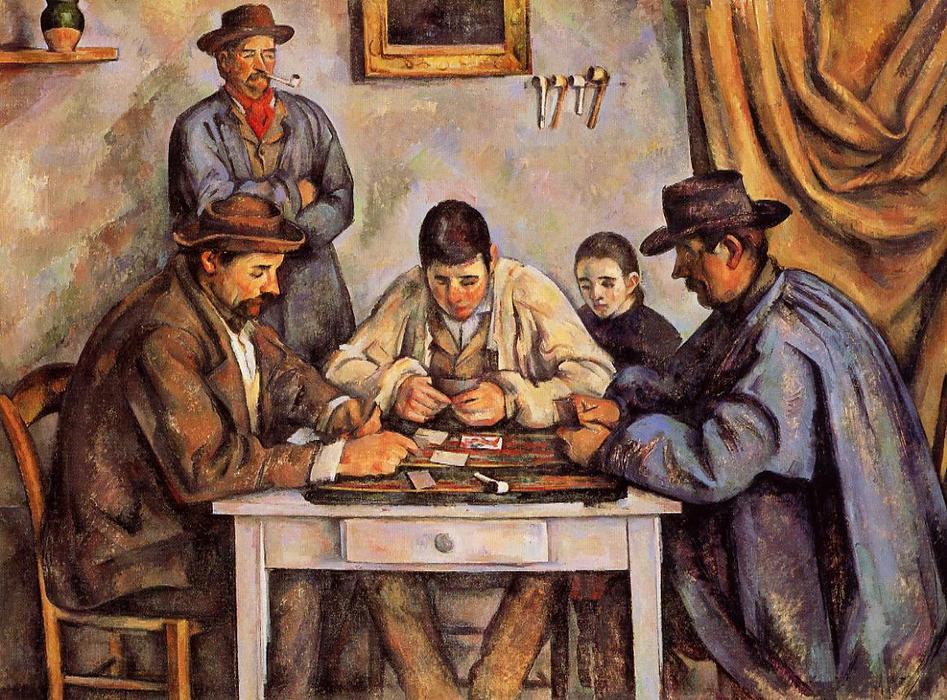The Card Players — Paul Cézanne