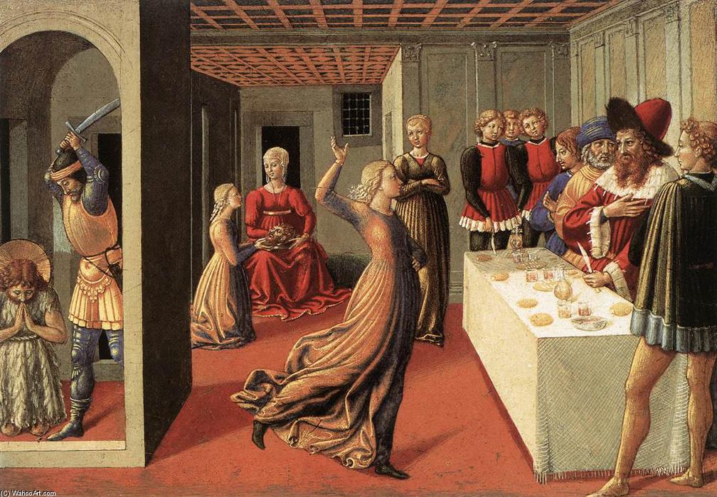 The Dance Of Salome — Benozzo Gozzoli