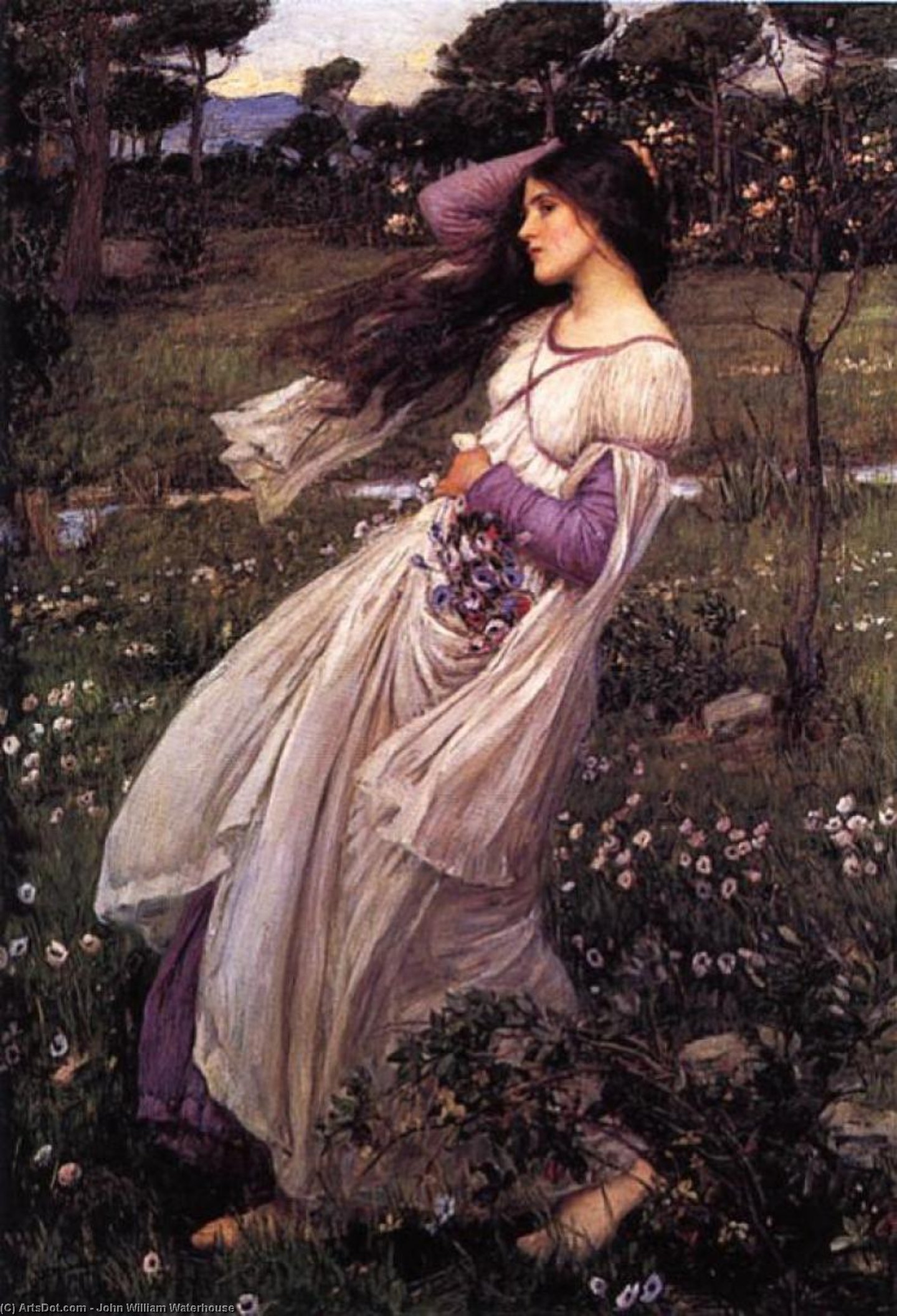 Flores Del Viento — John William Waterhouse