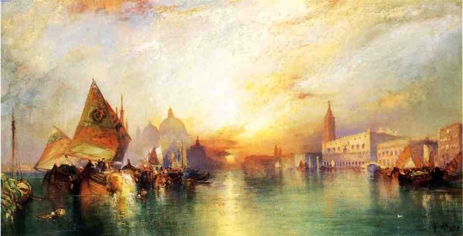 The Gate Of Venice — Thomas Moran