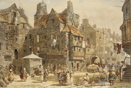 John Knox's House, Edinburgh — Louise Rayner