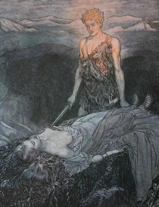 The Ring Of The Nibelung 47 — Arthur Rackham