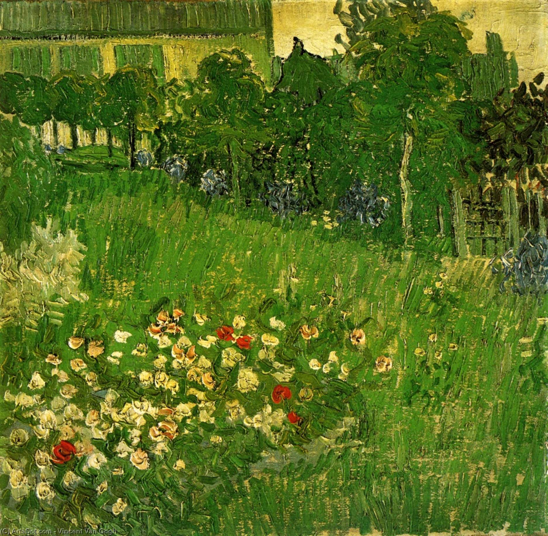 Daubigny's Garden — Vincent Willem Van Gogh