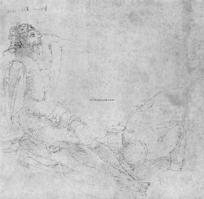 Christ And Mary Magdalene — Albrecht Dürer