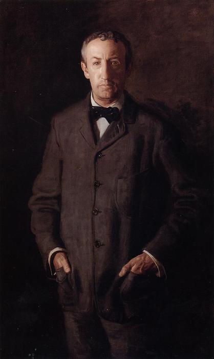Portrait Of William B. Kurtz — Thomas Eakins