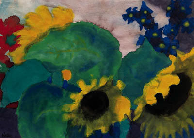 Sunflowers 3 — Emile Nolde
