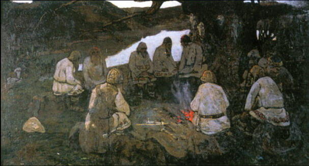 Elders Gathering — Nicholas Roerich