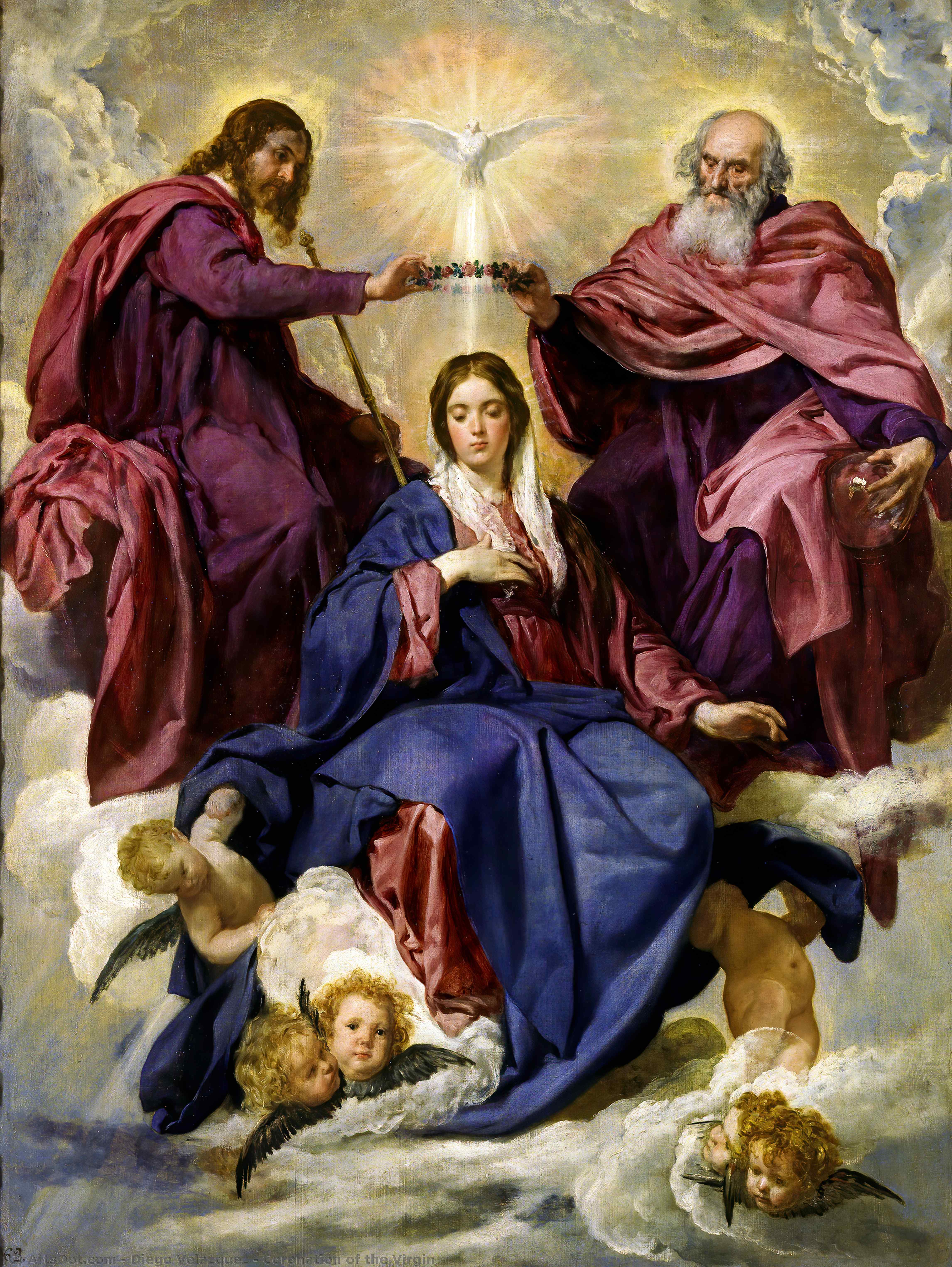 Coronation Of The Virgin — Diego Velázquez