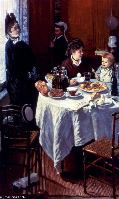 The Luncheon — Claude Monet