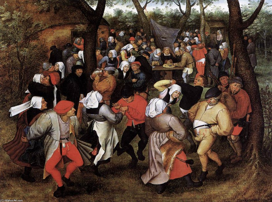 Peasant Wedding Dance — Pieter The Younger Holsteyn
