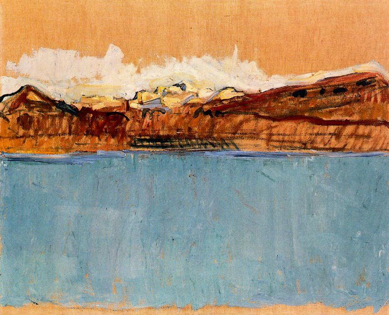 Lake Geneva And The Mont-blanc — Ferdinand Hodler